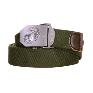 Cinto U.S Marines Verde Militar