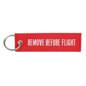 Porta Chaves  Remove Before Flight