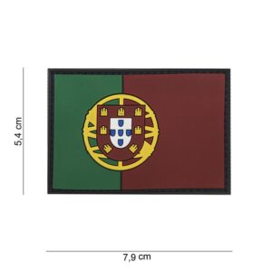Patche Pvc Emborrachado Bandeira Portugal