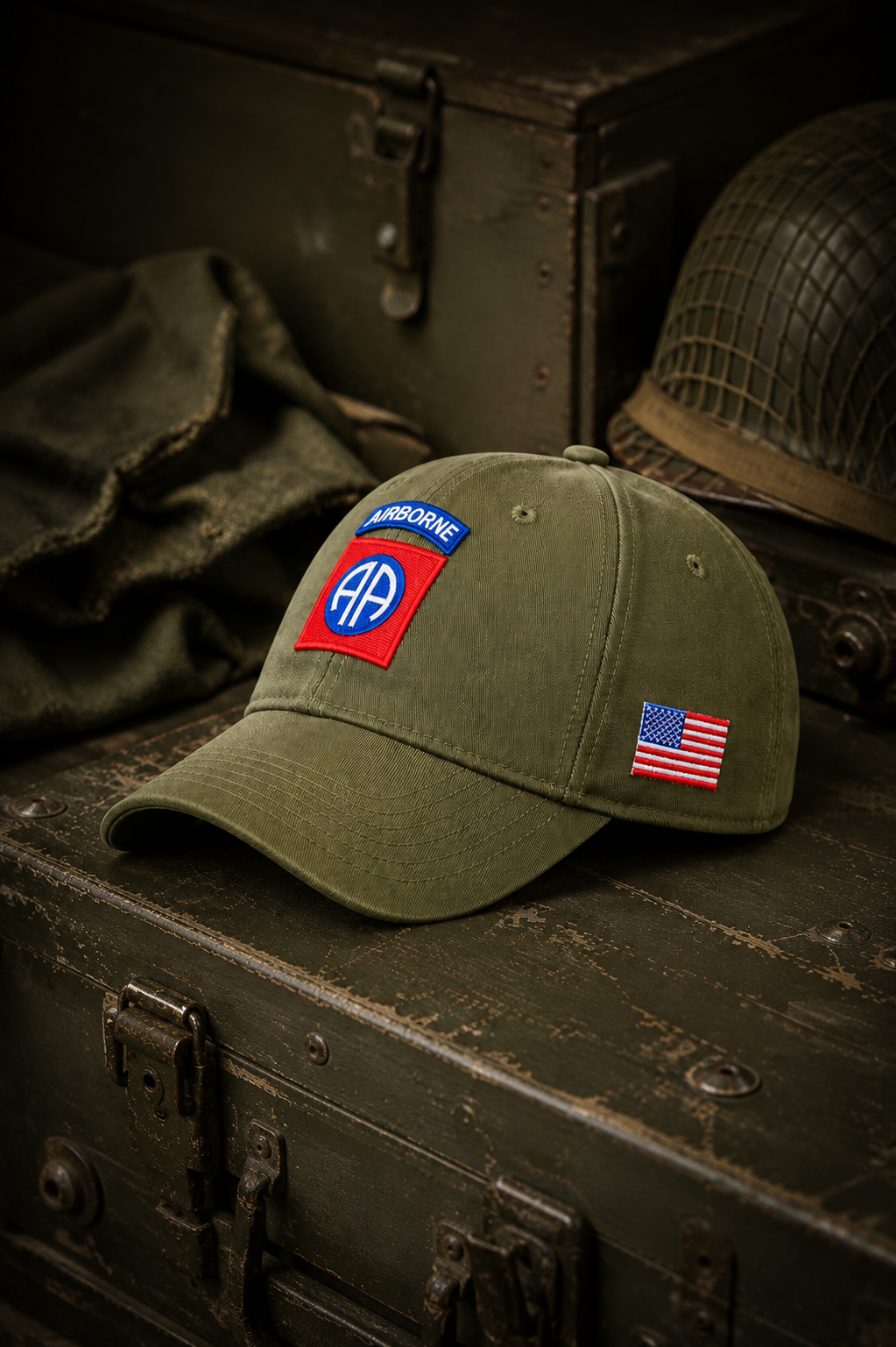 82nd Airborne Baseball Cap – All American Division
