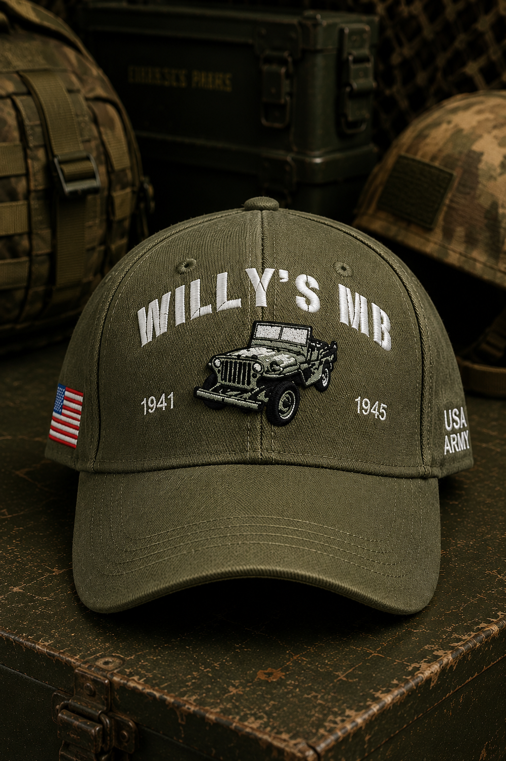 Baseball Cap Jeep Willy's MB