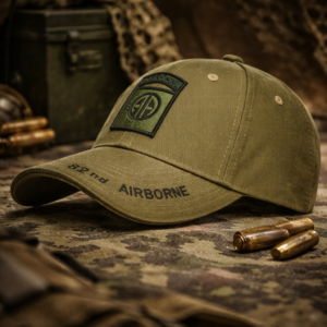 82nd Airborne Baseball Cap – Subdued Tactical Edition