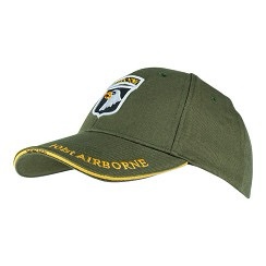 Baseball Cap – 101st Airborne Army (Yellow Embroidery)