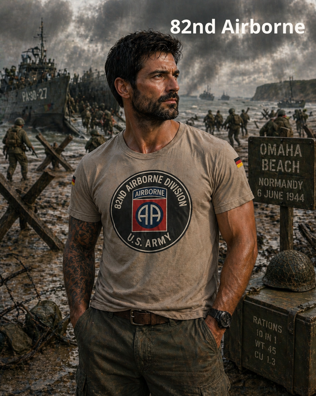 T-shirt 82nd Airborne Ww2